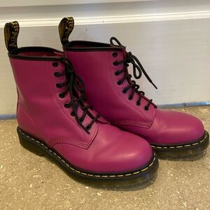 Dr. Martens 1460 Smooth Boot Fushia Leather